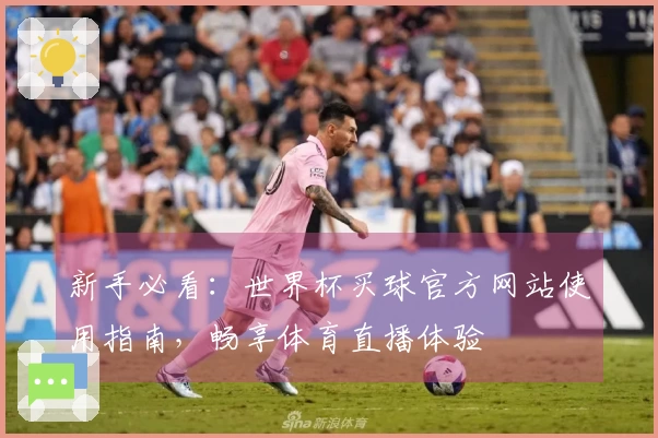 新手必看：世界杯买球官方网站使用指南，畅享体育直播体验